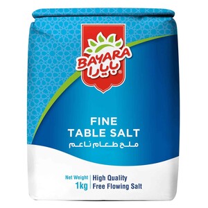 Bayara Fine Table Salt 1 Kg