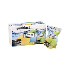 Sun Blast Lemon & Lime Water 190 ml Sun Blast Lemon & Lime Water 190 ml