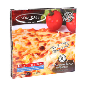Admirals Four Cheese Pizza 280Gr | Sharjah Co-operative Society