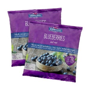Emborg Blueberries 2X400G