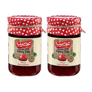 Ajeeb Fancy Jam Strawberry 2X340Gm