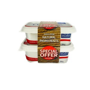 Lurpak Butter Soft Unsalted 2 X 250 g