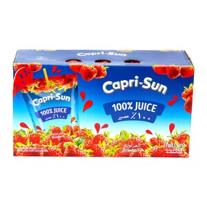 Capri Sun Strawberry Fruit Crush 200ml (8+2 Free)