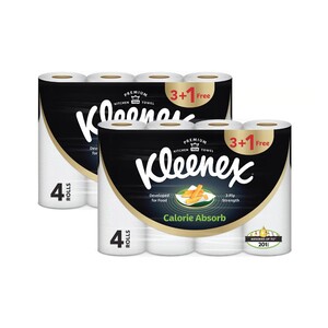 Kleenex Viva Calorie Absorb Kitchen Towel Roll 55 Sheets (6+2)