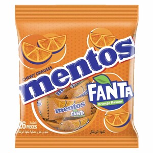 Mentos Fanta Chewy Candy Orange Flavor 70.2 g