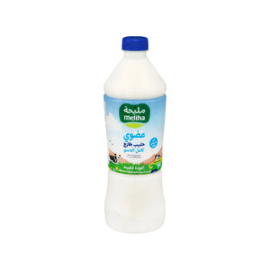 مليحة حليب بقري عضوي طازج ك.دسم 1لتر