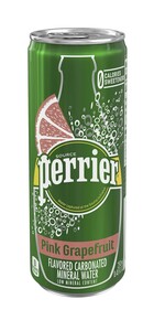 Perrier Water Can Pink Grapefruit 250 ml