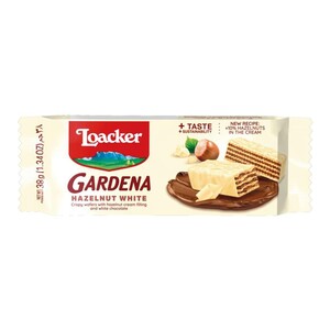 Loacker Gardena Hazelnut White Wafer 38 g
