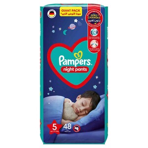 Pampers Nights Pants Size 5 48 Pieces