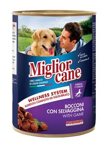 Miglior Chunks Game Dog Wet Food 405 g 24s