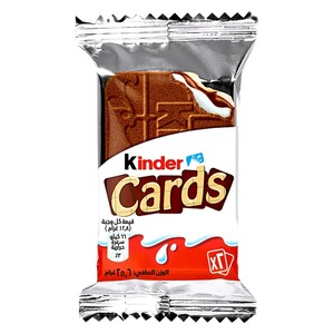 Kinder Cards Chocolate Waffer 25.6 g