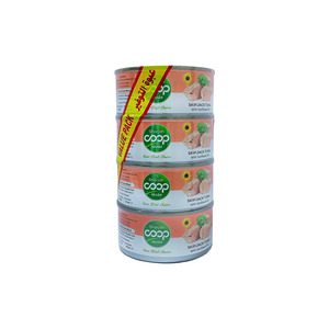 Sharjah Coop Tuna Slices In Sunflower Oil 185 g