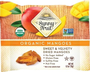 Sunny Fruit Organic Dried Mangoes 20 g
