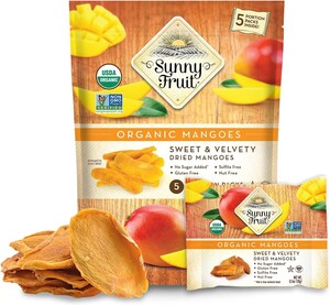Sunny Fruit Organic Dried Mangoes 100 g