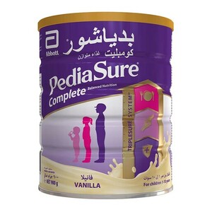 Pediasure Complete Balanced Nutrition Vanilla Flavoured Supplement 1 to 10 Years 900 g