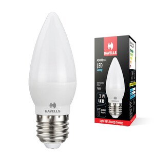 Havells LED Candle Lamp E27 Warm White - 3 W