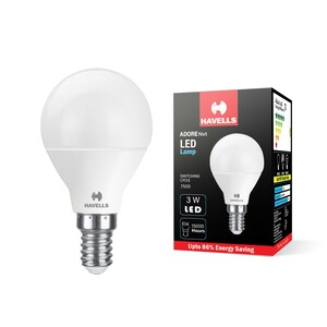 Havells LED Pearl Lamp E14 Day Light - 3 W