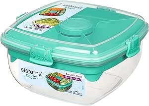 Sistema Salad Box To Go 1.63 Liters