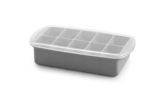 Melii - Silicone Baby Food Freezer Tray 2 Oz - Grey