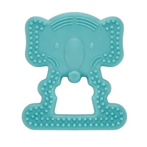 Baby Teethering Gloves Elephant/ Green 3 Months +