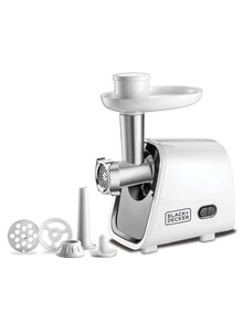 BLACK+DECKER Meat Grinder And Mincer 1.5 kg 1500 W FM1500-B5 White