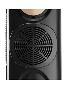 BLACK+DECKER Oil Radiator Heater With Fan Forced And 3 Heat Setting 13 Fin 2500 W OR013FD-B5 Black