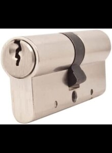 ABBASALI Security Double Cylinder Door Barrel European Door Lock with Keys, Brass Finish, Anti-Shock Anti-Drilling Anti-Pique Door Lock 70mm
