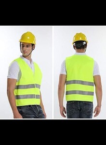 ABBASALI Reflective Vest Working Clothes High Visibility Day Night Warning Safety Vest Traffic Construction Safety Clothing