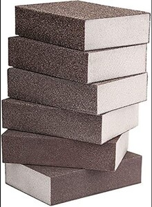 ABBASALI Sanding Sponge (6 Pieces)