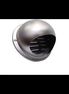 ABBASALI 4''outdoor Vent Louver Stainless Steel
