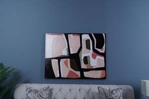 بان هوم بيفرز - لوحة قماشية مرسومة باليد 90x120 سم