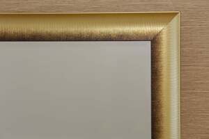 بان هوم مرآة حائط من فينزا ذهبي 76 × 106 سم
