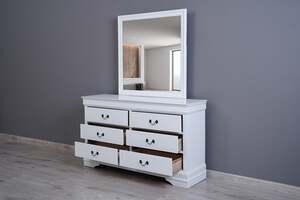 Pan Home Mountain Dressing Table With Mirror