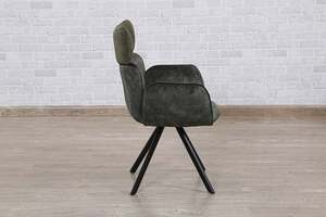 Pan Home Elements Dining Chair With Armrest - Green & Black