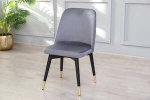 Pan Home Wayline Dining Chair - Grey & Black