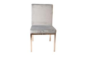 Pan Home Iconic Dining Chair - Grey & Silver