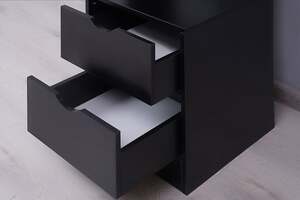 Pan Home Frankel Display Cabinet - Black
