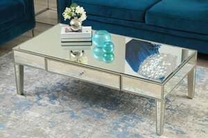Pan Home Longvic Coffee Table Mirror - Silver