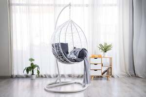 Pan Home Spidernet Garden Hanging Cage Swing