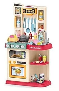 Toy Land Multifunction Talented Chef Kitchen Role Play Set with Light & Sound-65 Pcs
