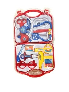 Toy Land Multicolor Role Play Doctor Play Set for Kids-Red