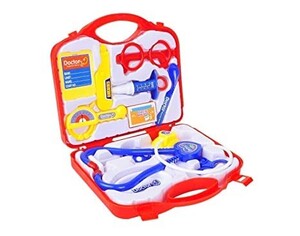 Toy Land Multicolor Role Play Doctor Play Set for Kids-Red