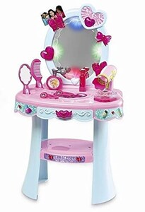 Toy Land Battery Operated Magic Light and Melody Dressing Table Pretend Play Set for Kids