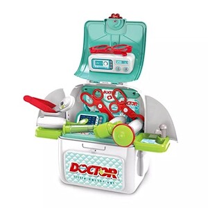 Toy Land 2 in 1 Kids Toys Doctor Medical Equipment Set with Various Accessories