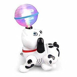 Toy Land Battery Operated Dancing Dog with Light and Sound