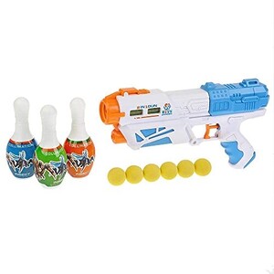 Toy Land 2 in1 Dual Function Magic Gun with Ball and Water Shooting