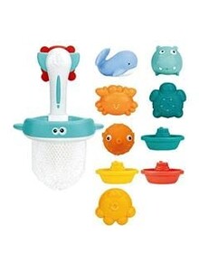 Toy Land 10 Pcs Bath Bag Water Toys for KIds