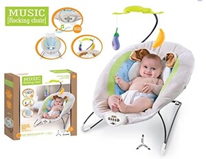 Toy Land Multifunctional Portable Musical Baby Rocking Chair Baby Rocking Foldable Sleeping Bed