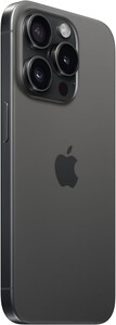 هاتف أبل آيفون 15 برو ماكس بسعة 256 جيجابايت وشريحة إلكترونية من التيتانيوم باللون الأسود - إصدار دولة الإمارات العربية المتحدة