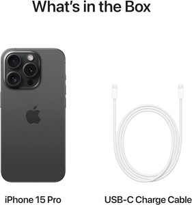 Apple iPhone 15 Pro Max 512 GB Black Titanium Dual Sim - International Version